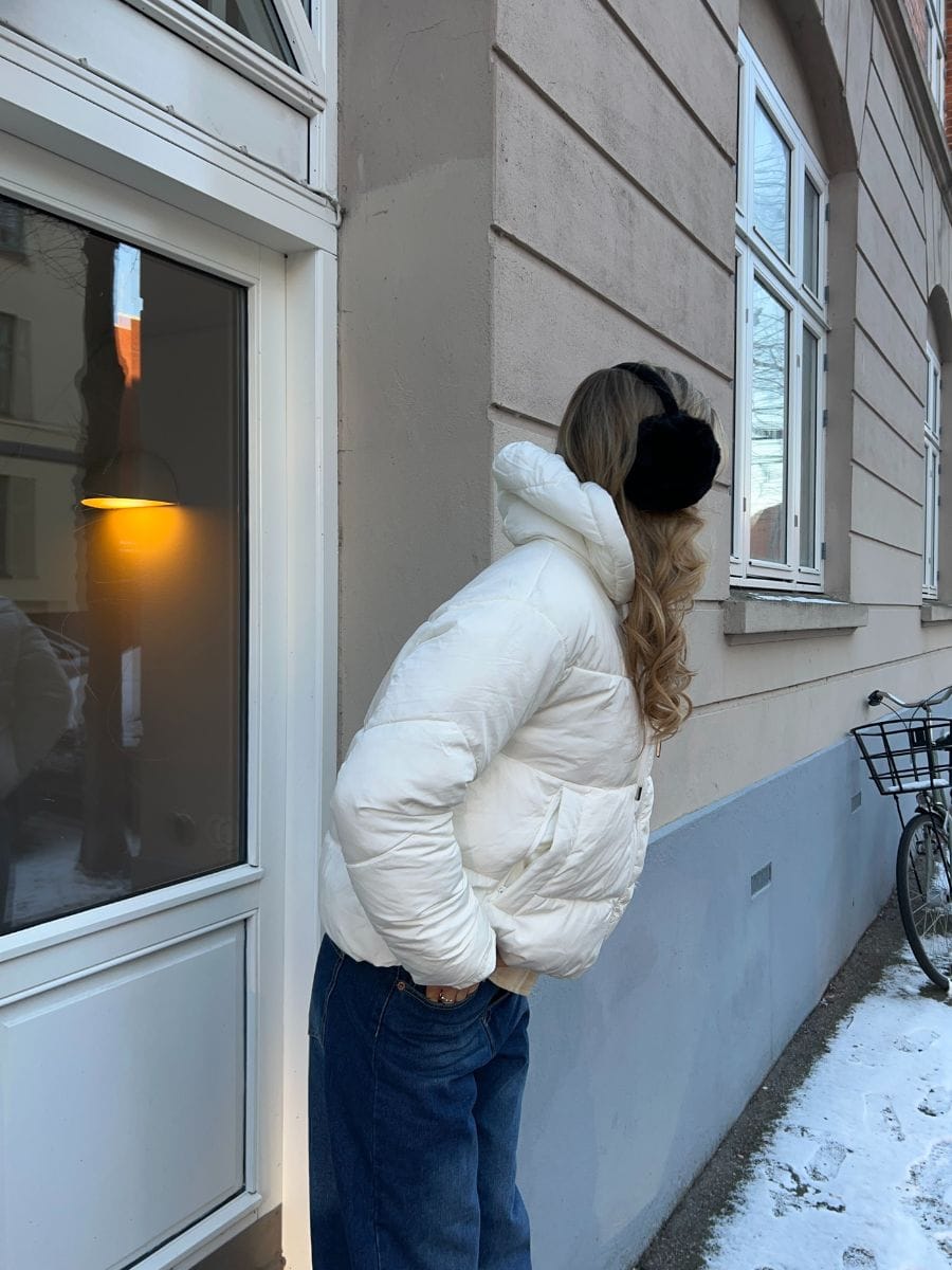 Aijo Puffer Jacket White
