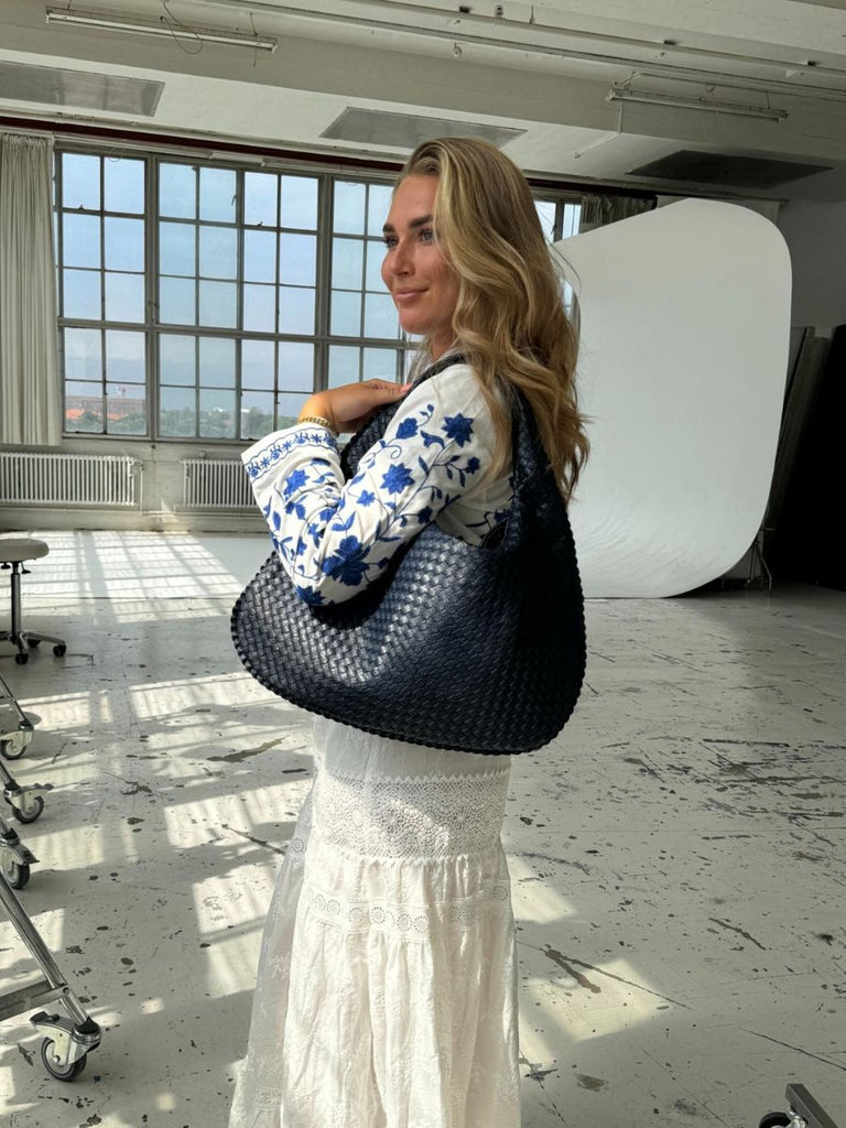Aya bag - Dark blue – AYA-S Worldwide