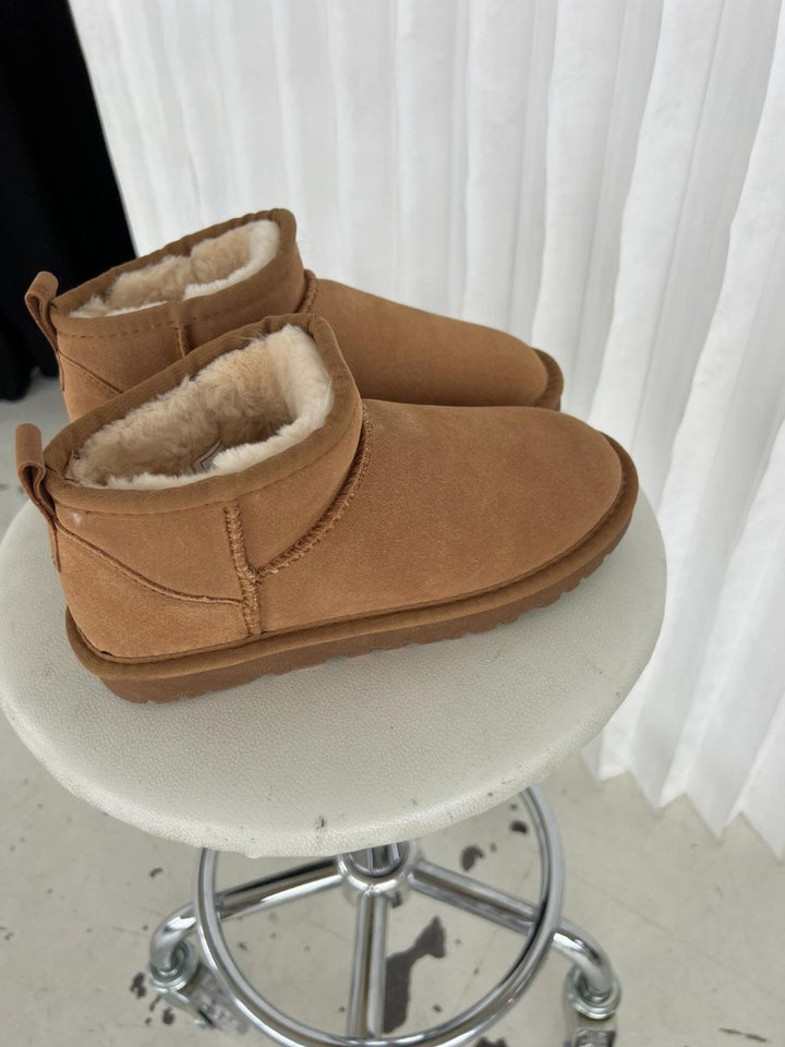 Teddy boots - Brown