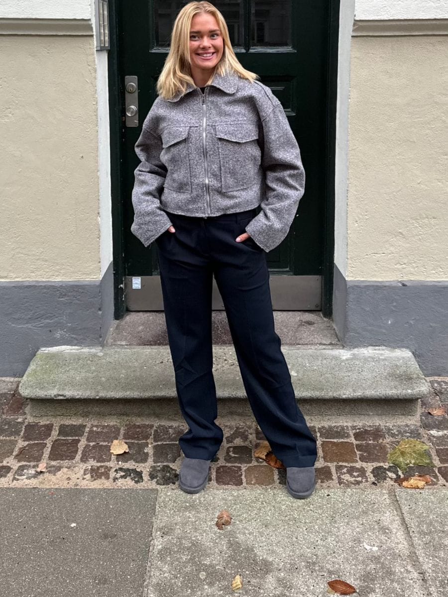 Teddy Boots Grey