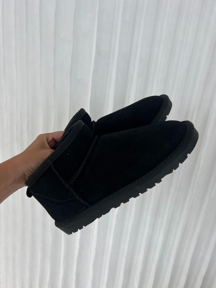 Teddy boots - Black