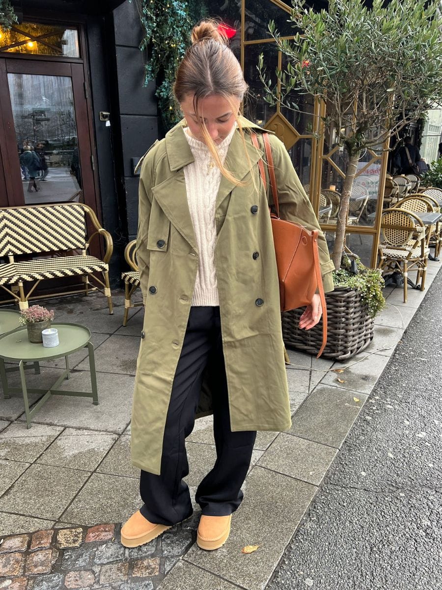 Platform Teddy Boots Brown