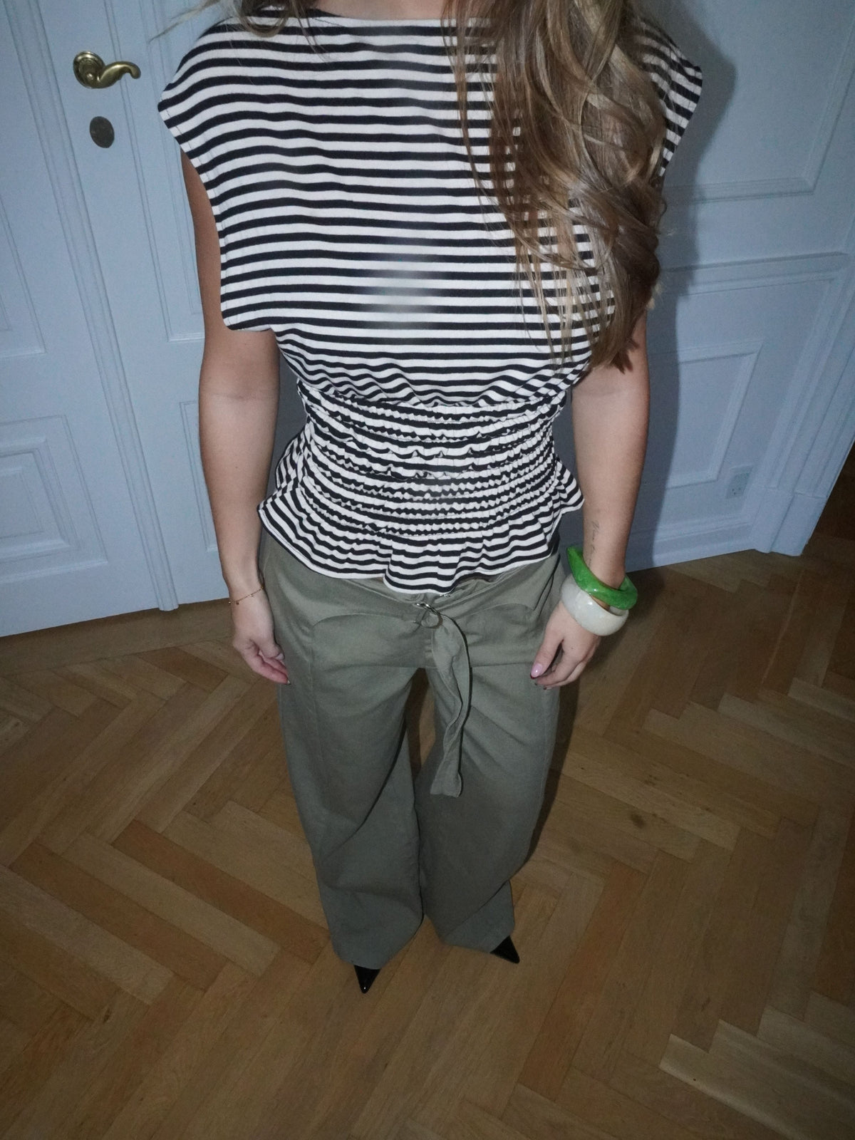 Bianca Smock Top Brown