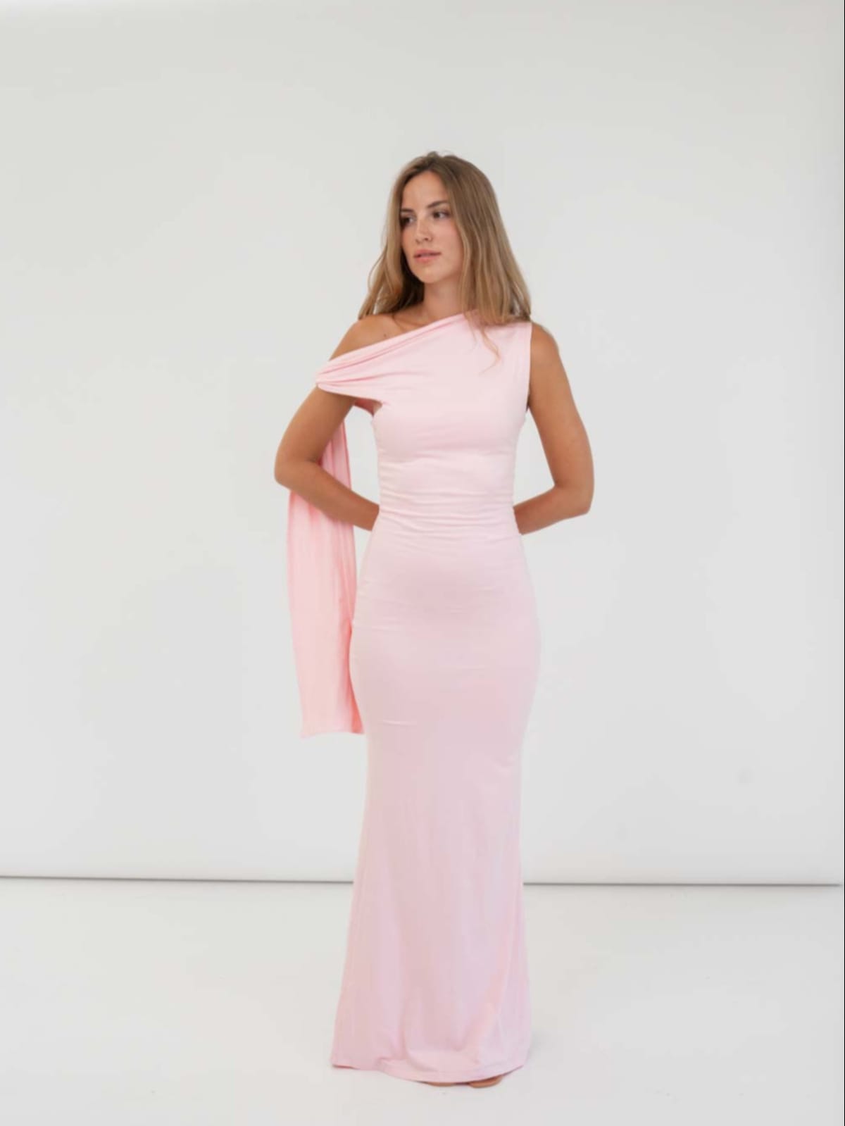 Annah Maxi Dress Light Pink