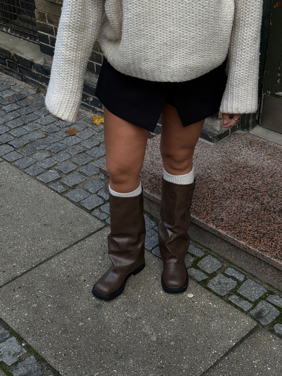 Ellie boots - Dark brown