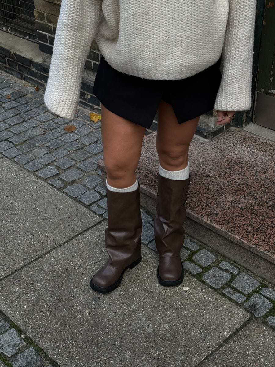 Ellie Boots Dark Brown