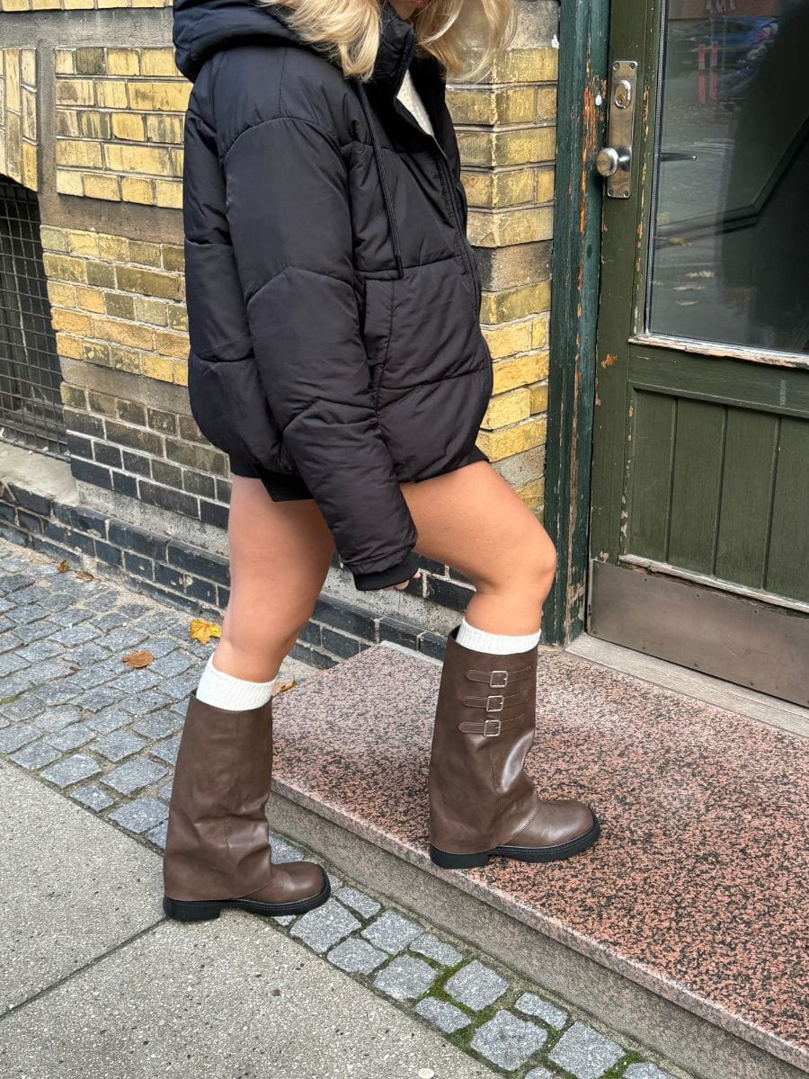 Ellie Boots Dark Brown