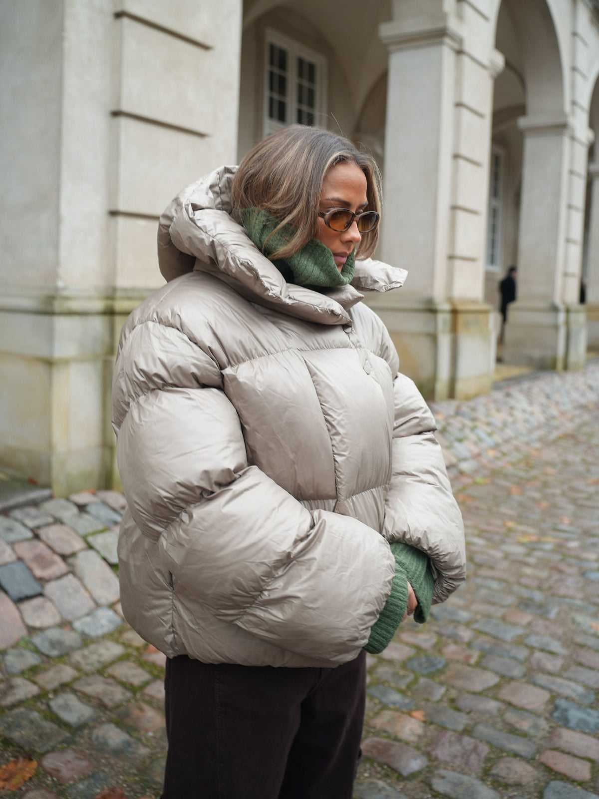Ellinor Puffer Jacket Sage