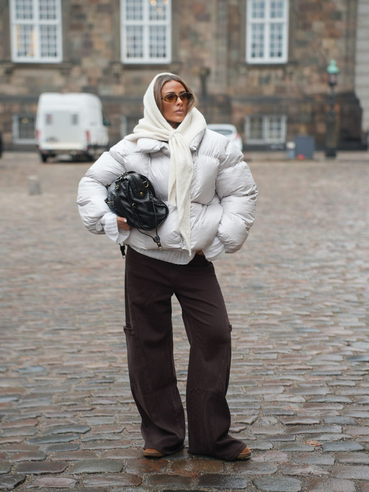 Ellinor Puffer Jacket Ivory