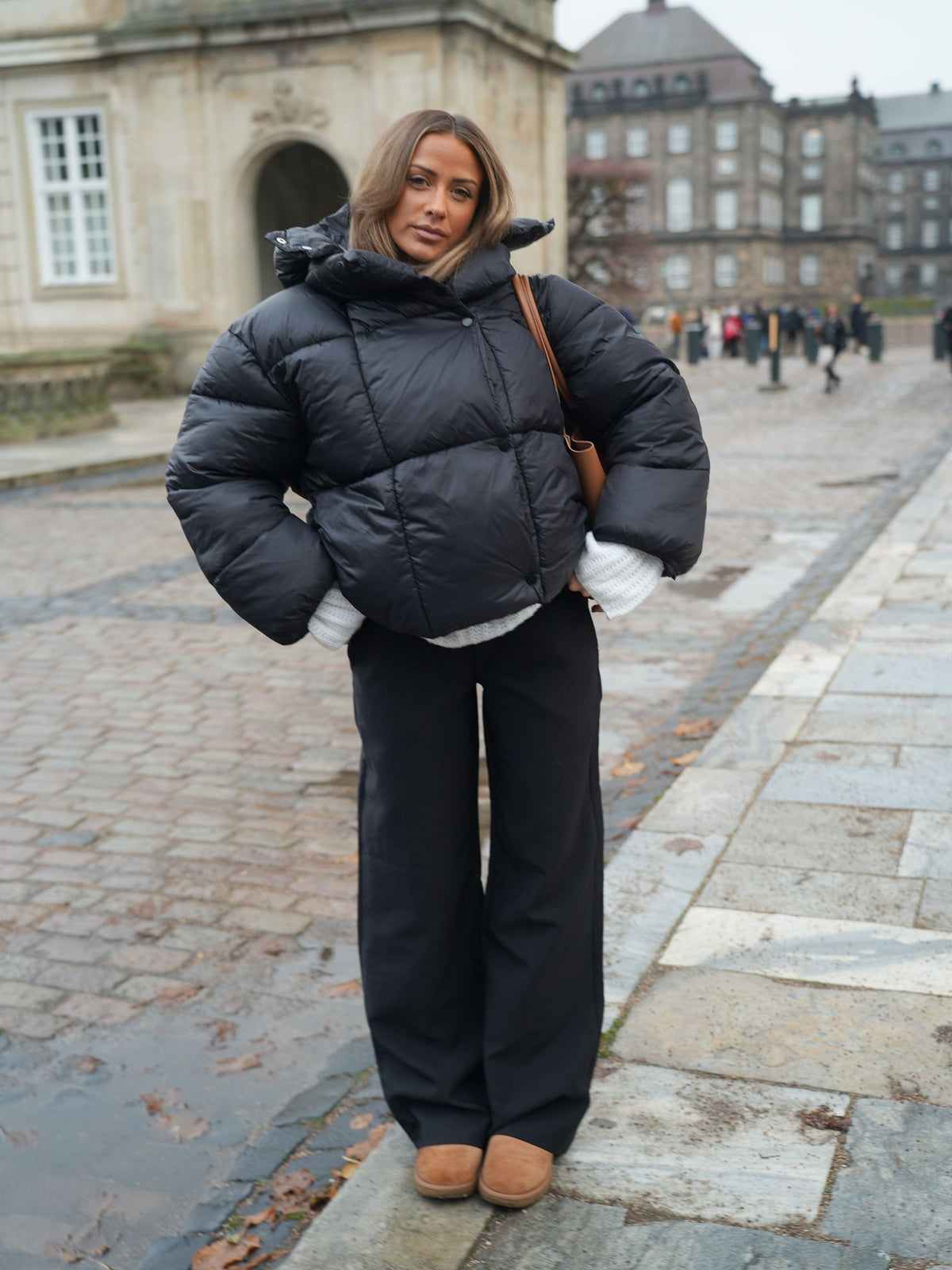 Ellinor Puffer Jacket Black