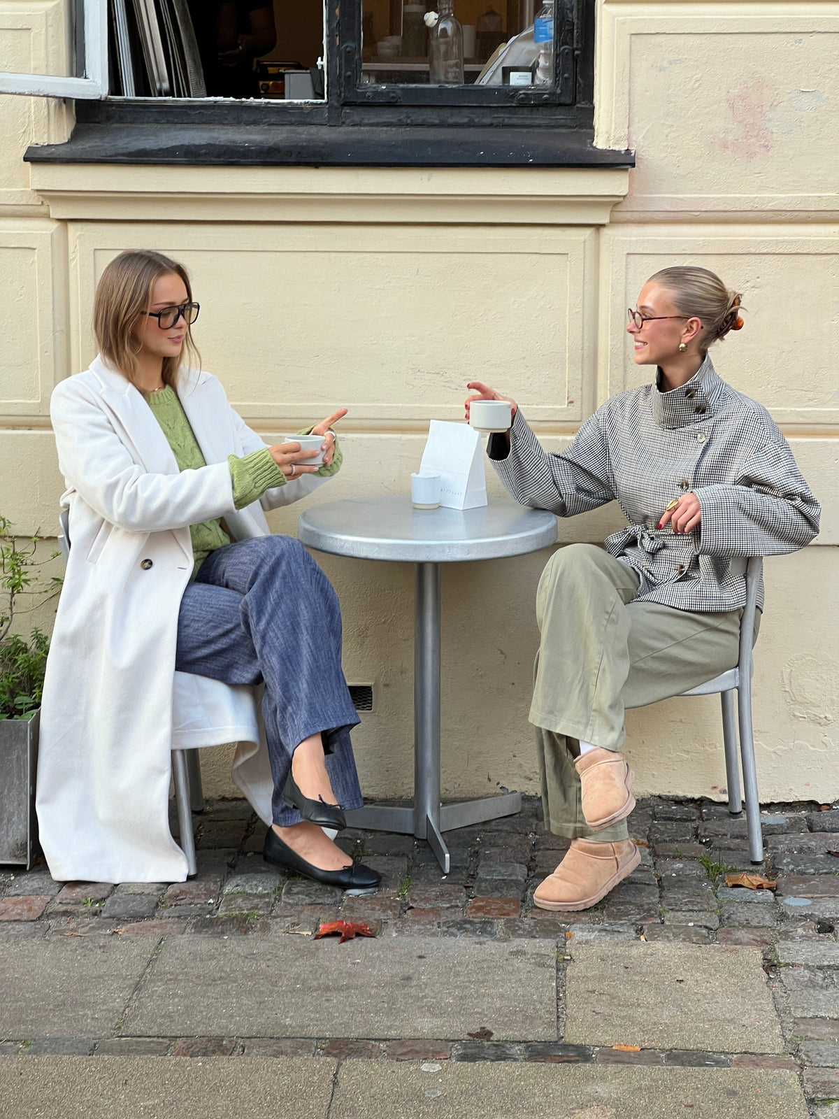 Kelly Long Coat White