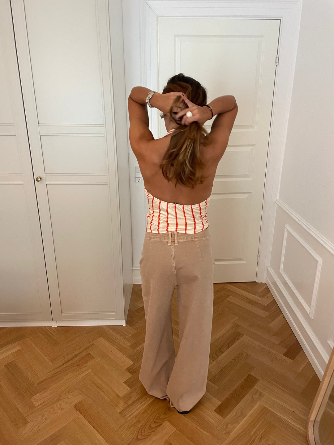 Esme baggy jeans - Dusty orange