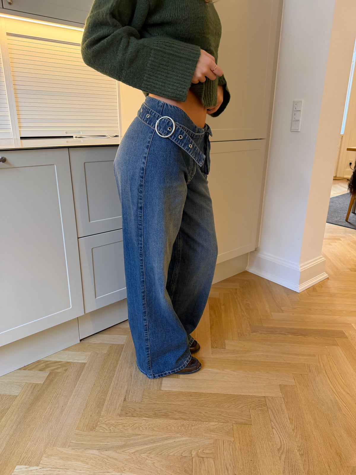 Nia Belt Bag Jeans Blue