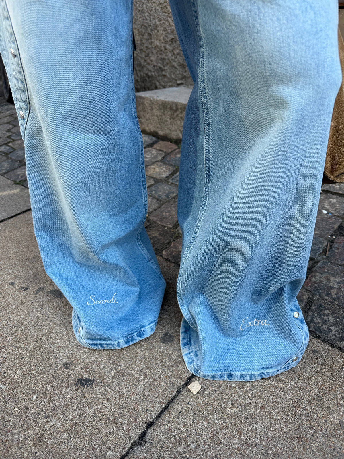 Hazel Baggy Jeans Light Blue