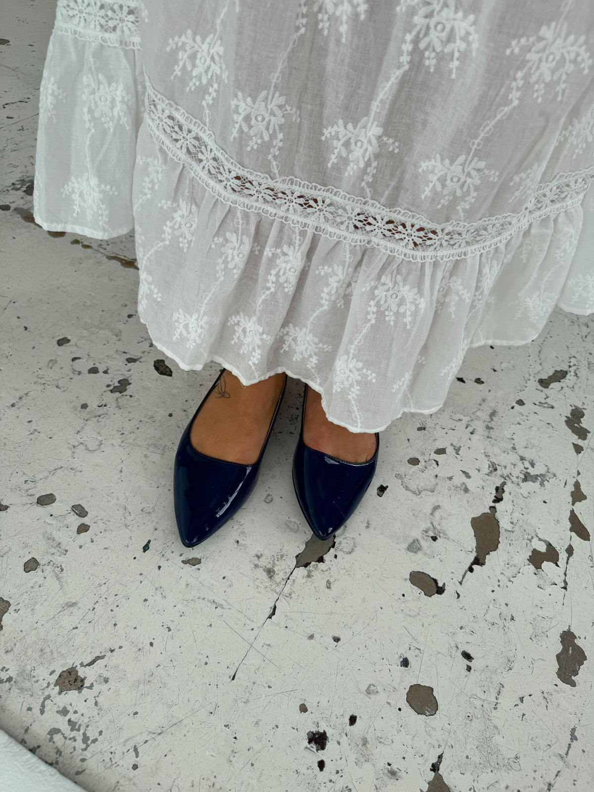 Olivia Ballerina Dark Blue