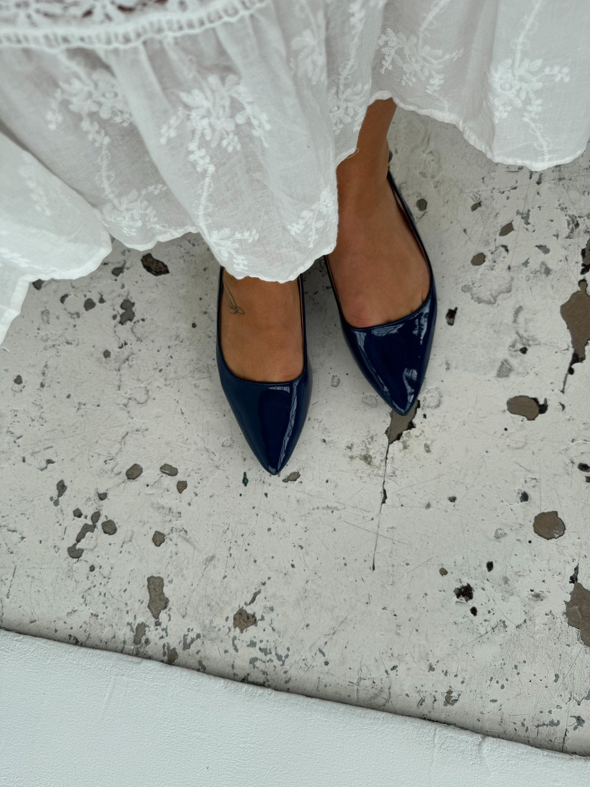 Olivia Ballerina Dark Blue