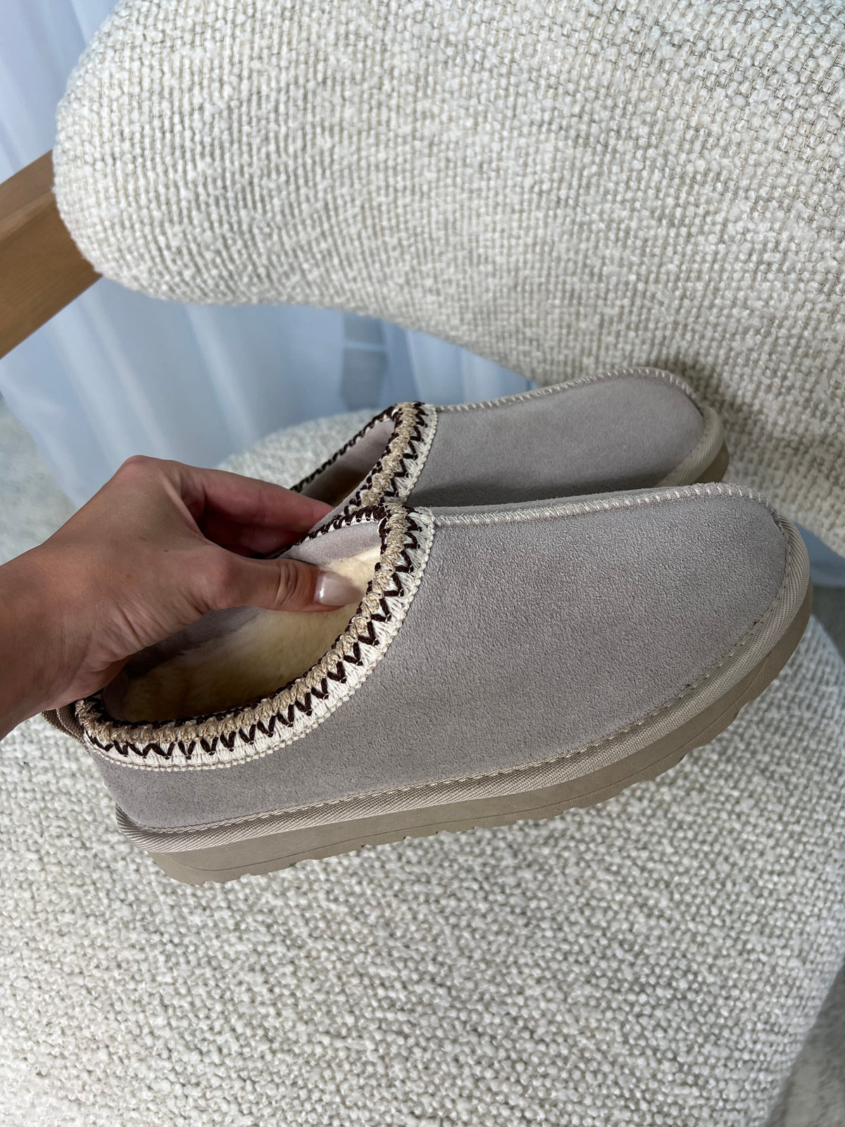 Tora Teddy Shoe Grey