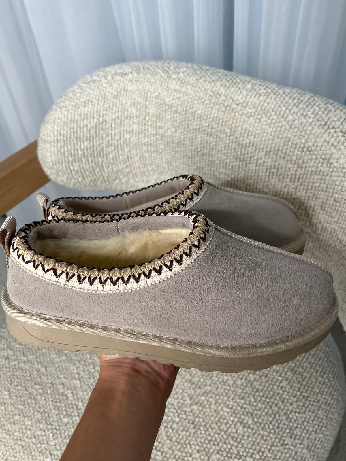 Tora Teddy Shoe Grey