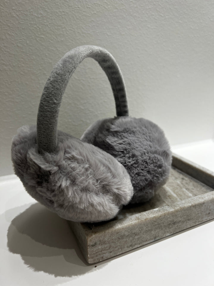 Sia plush ear warmers - Grey