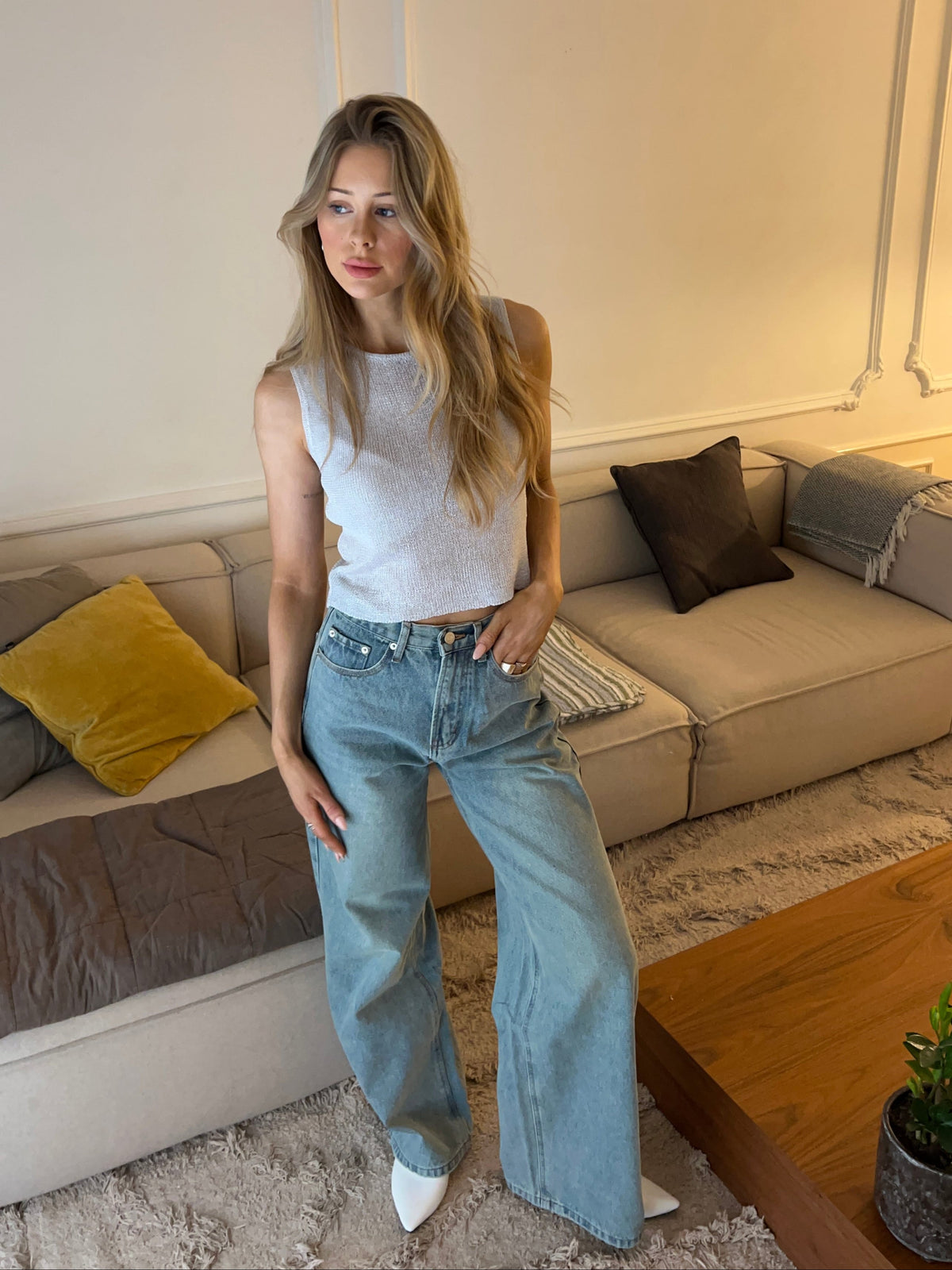 Zoe Denim Jeans Light Blue