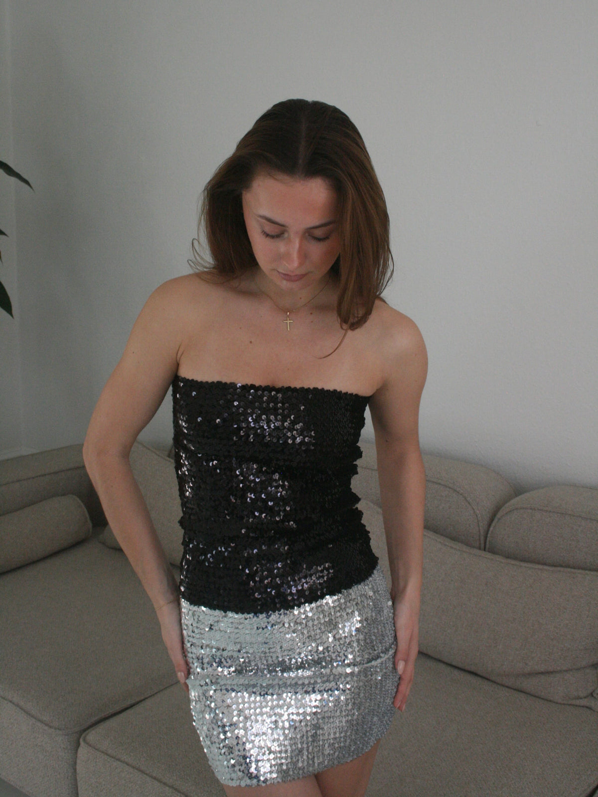 Sigrid Glitter Set Silver