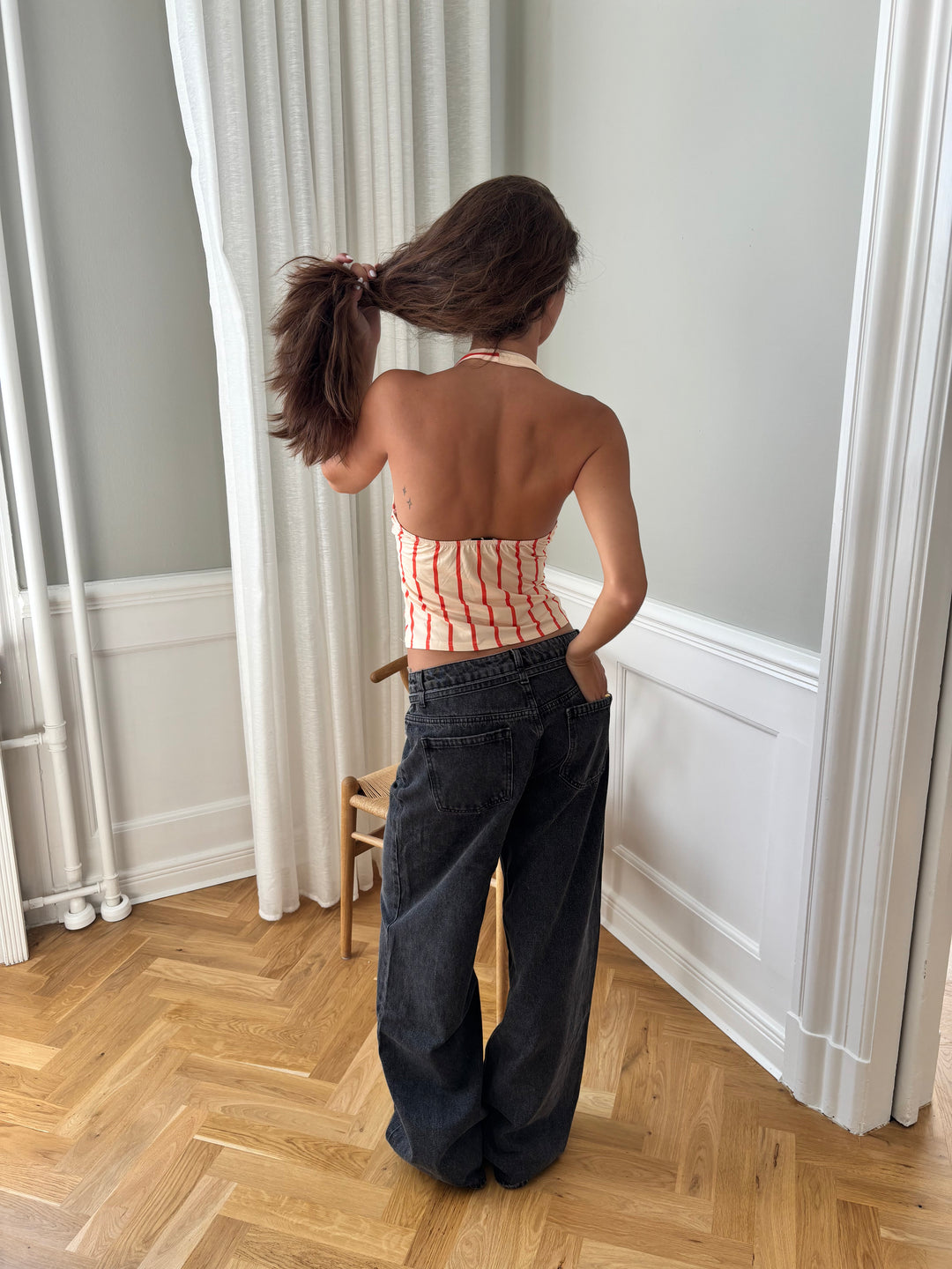 Elisa denim jeans - Grey
