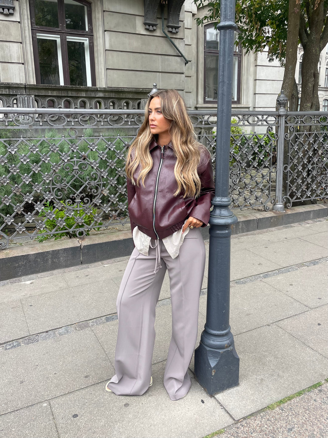 Emmy jacket - Burgundy