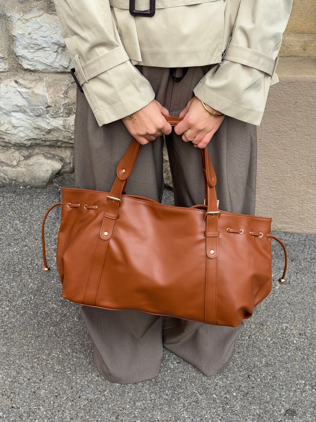 Riva Shoulder Bag Brown