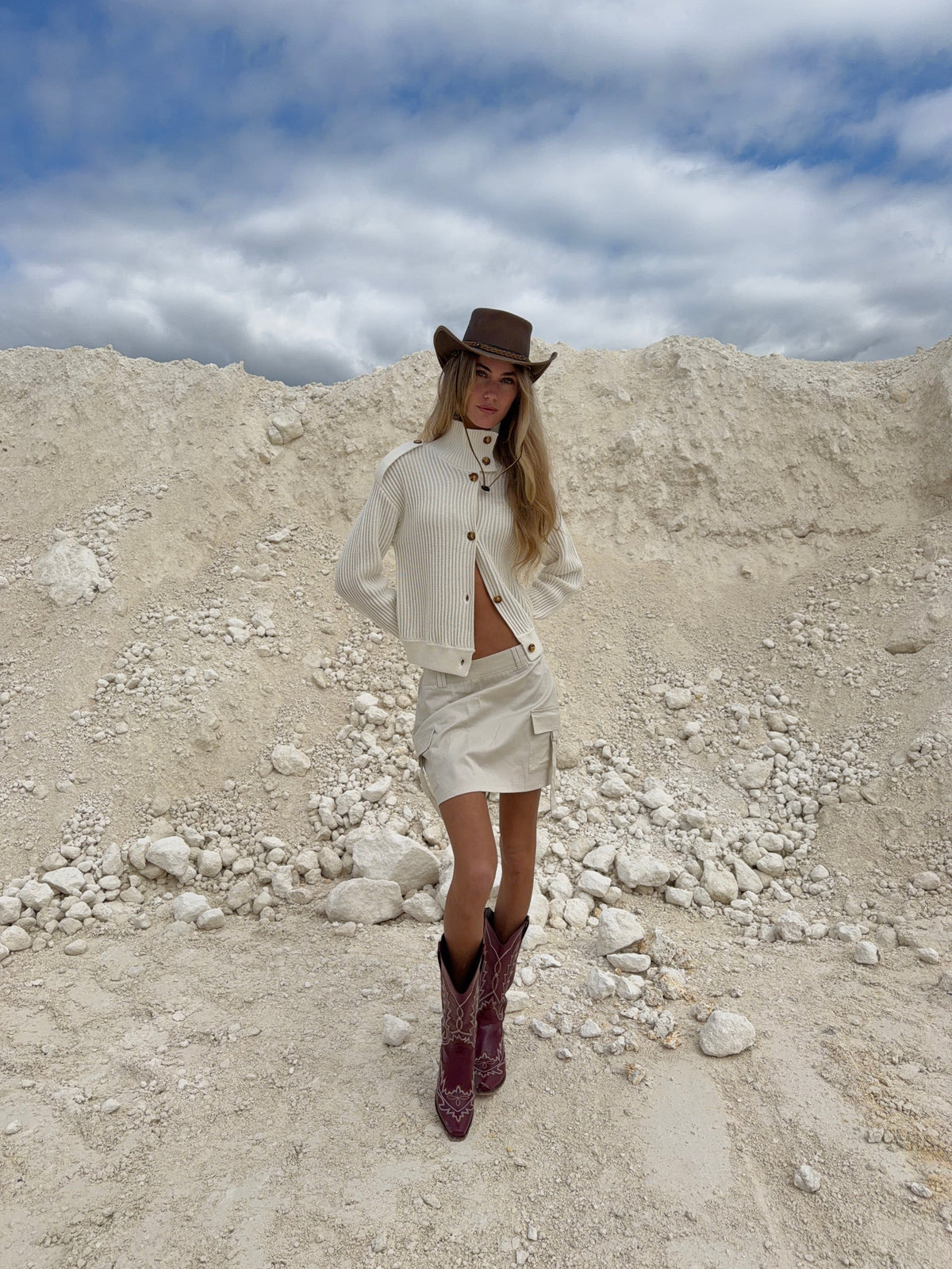 Solveig Knit Cream
