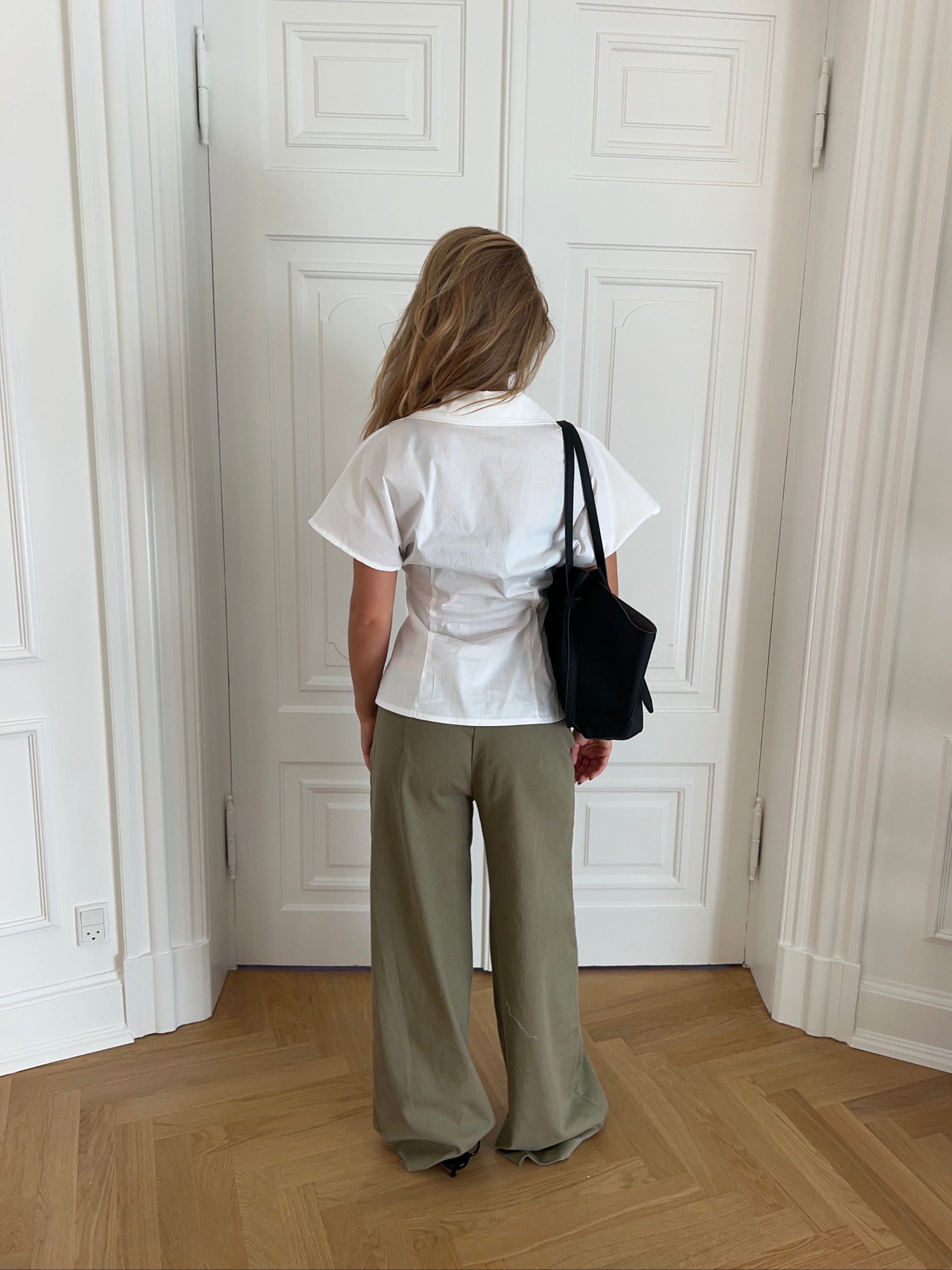Claire Belt Pants Green – AYA-S Worldwide