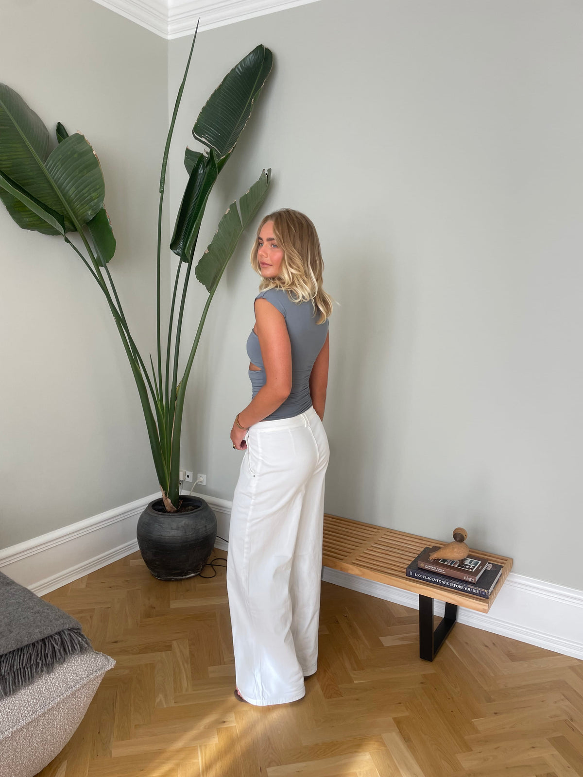 Wilma Top Grey