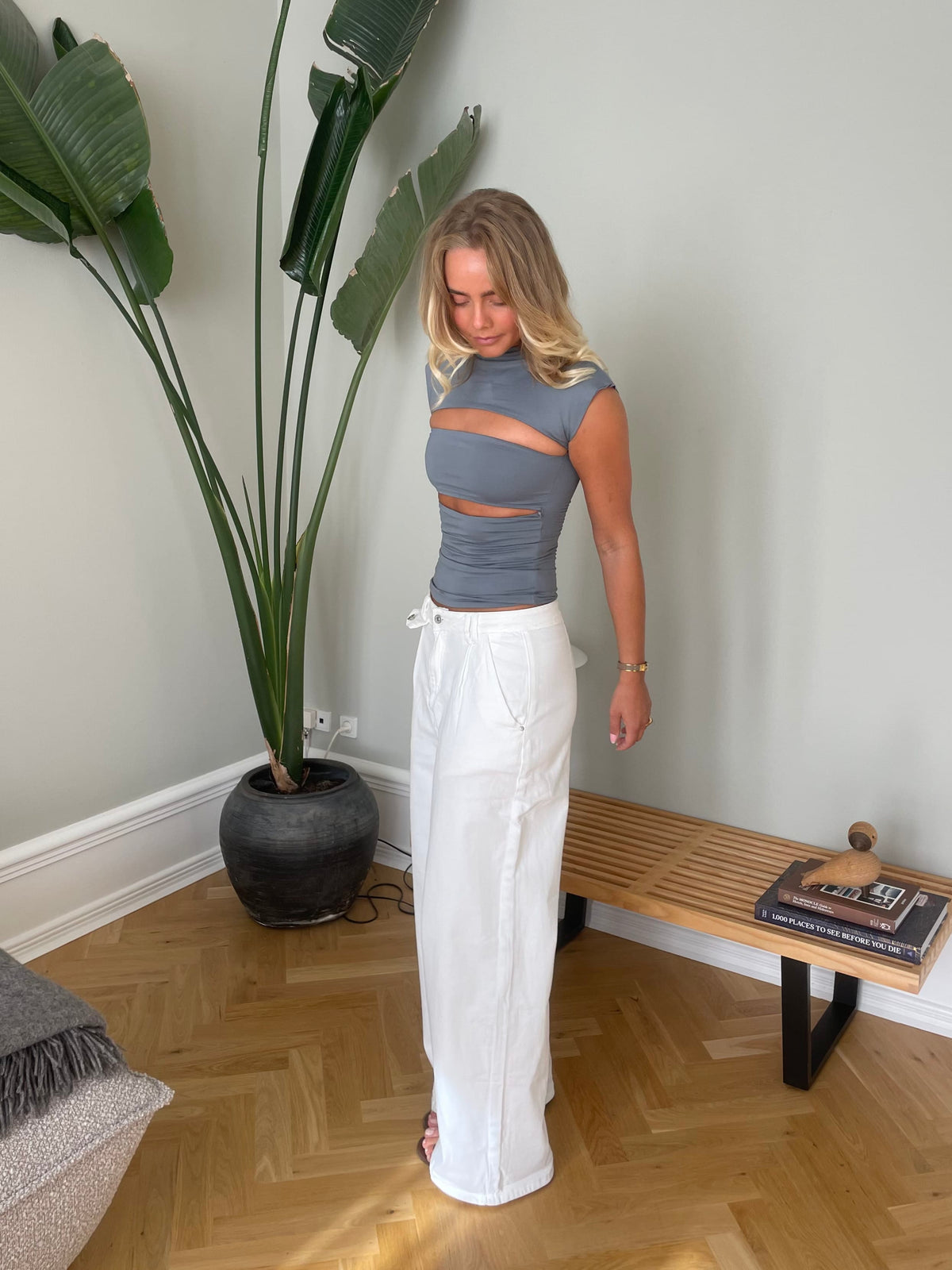 Wilma Top Grey
