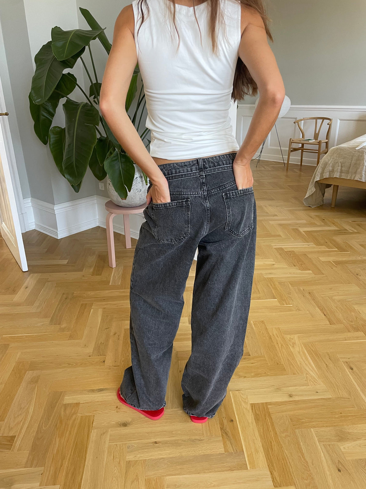 Elisa Denim Jeans Grey