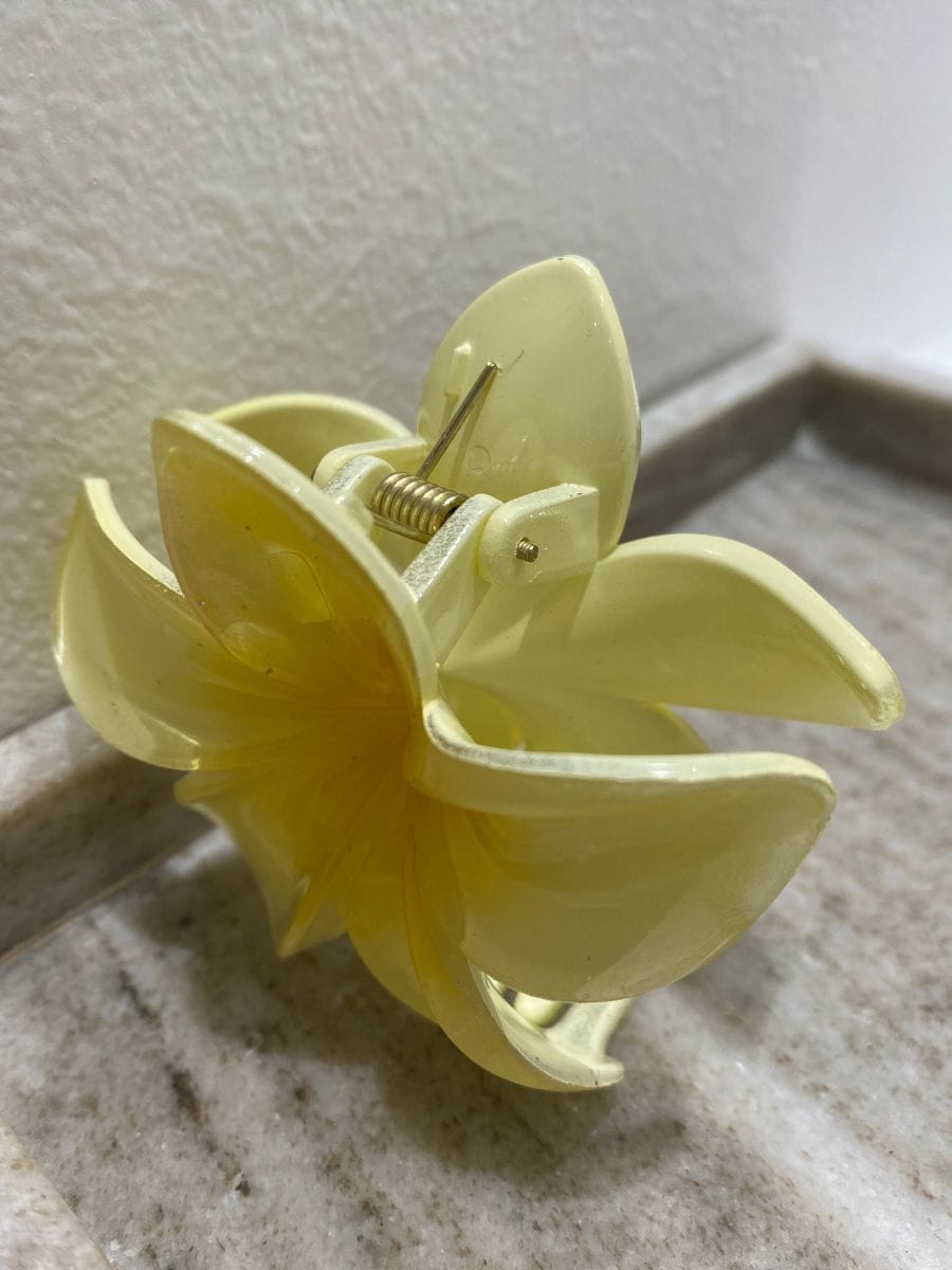 Julle Hair Clip Yellow