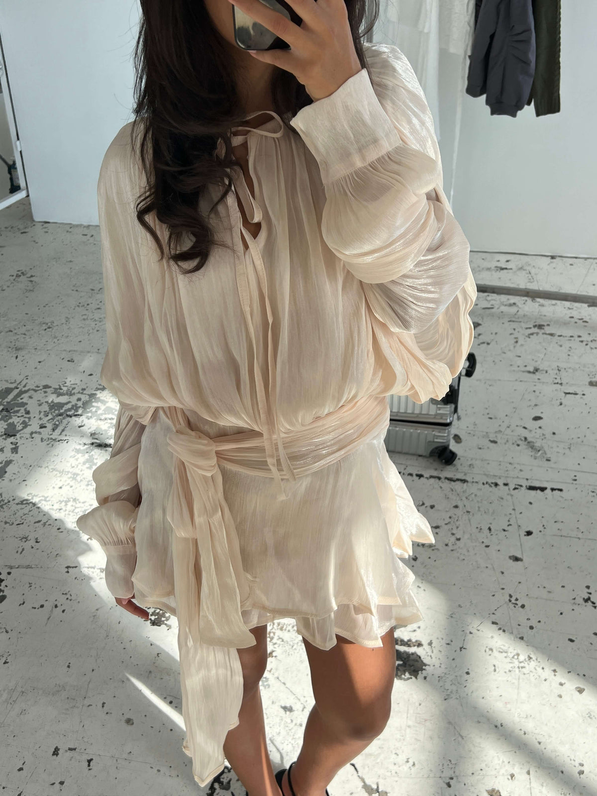 Kalia Mini Dress Beige