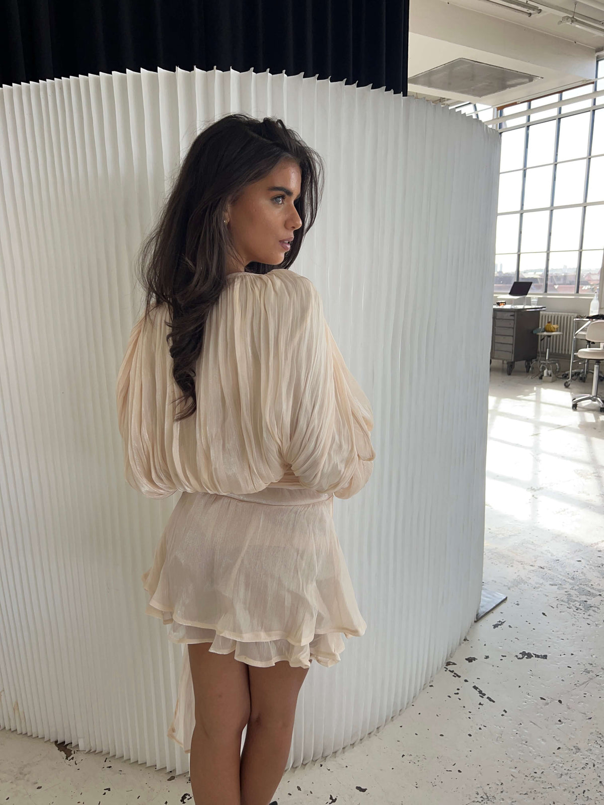 Kalia Mini Dress Beige