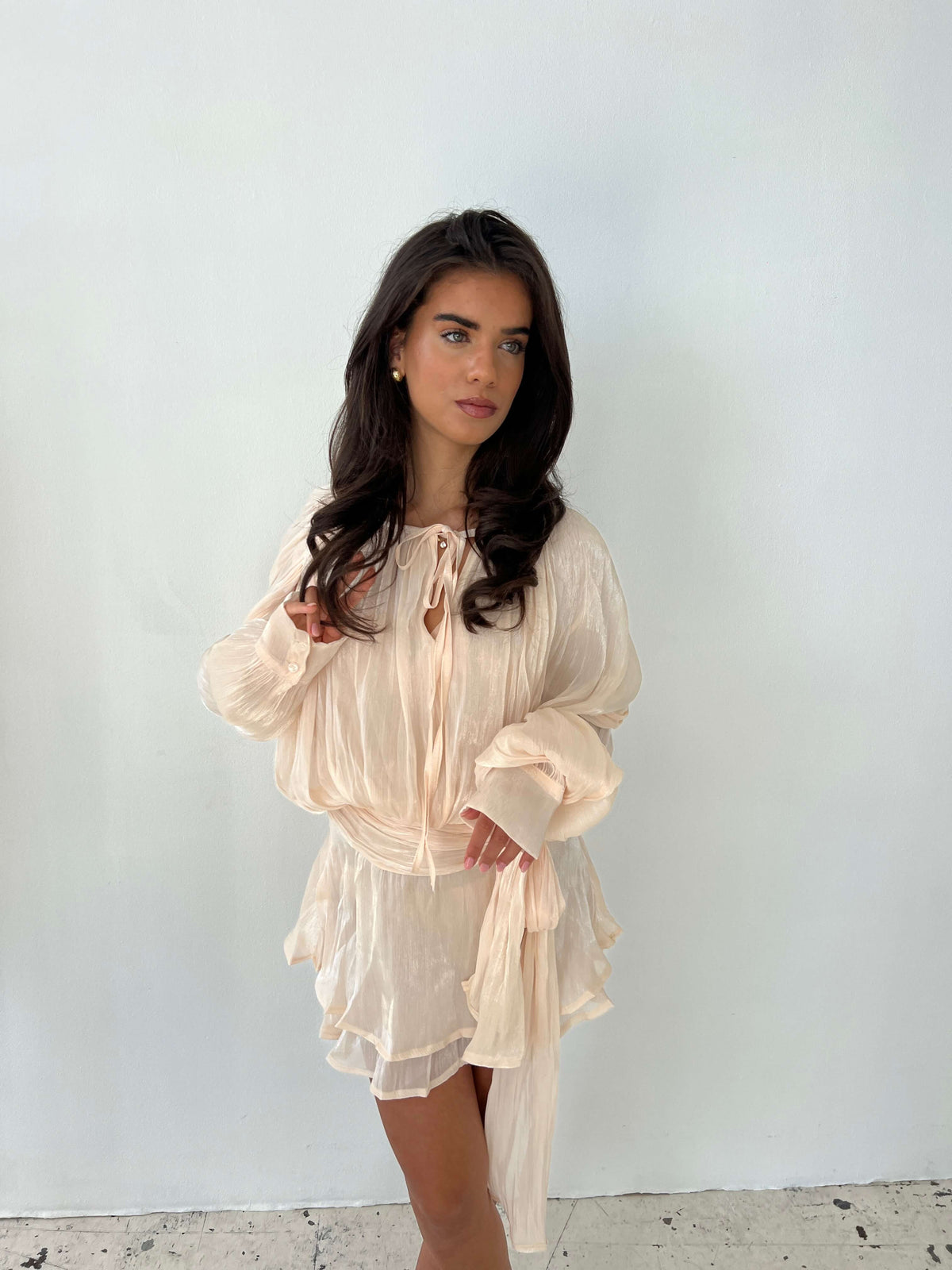 Kalia Mini Dress Beige