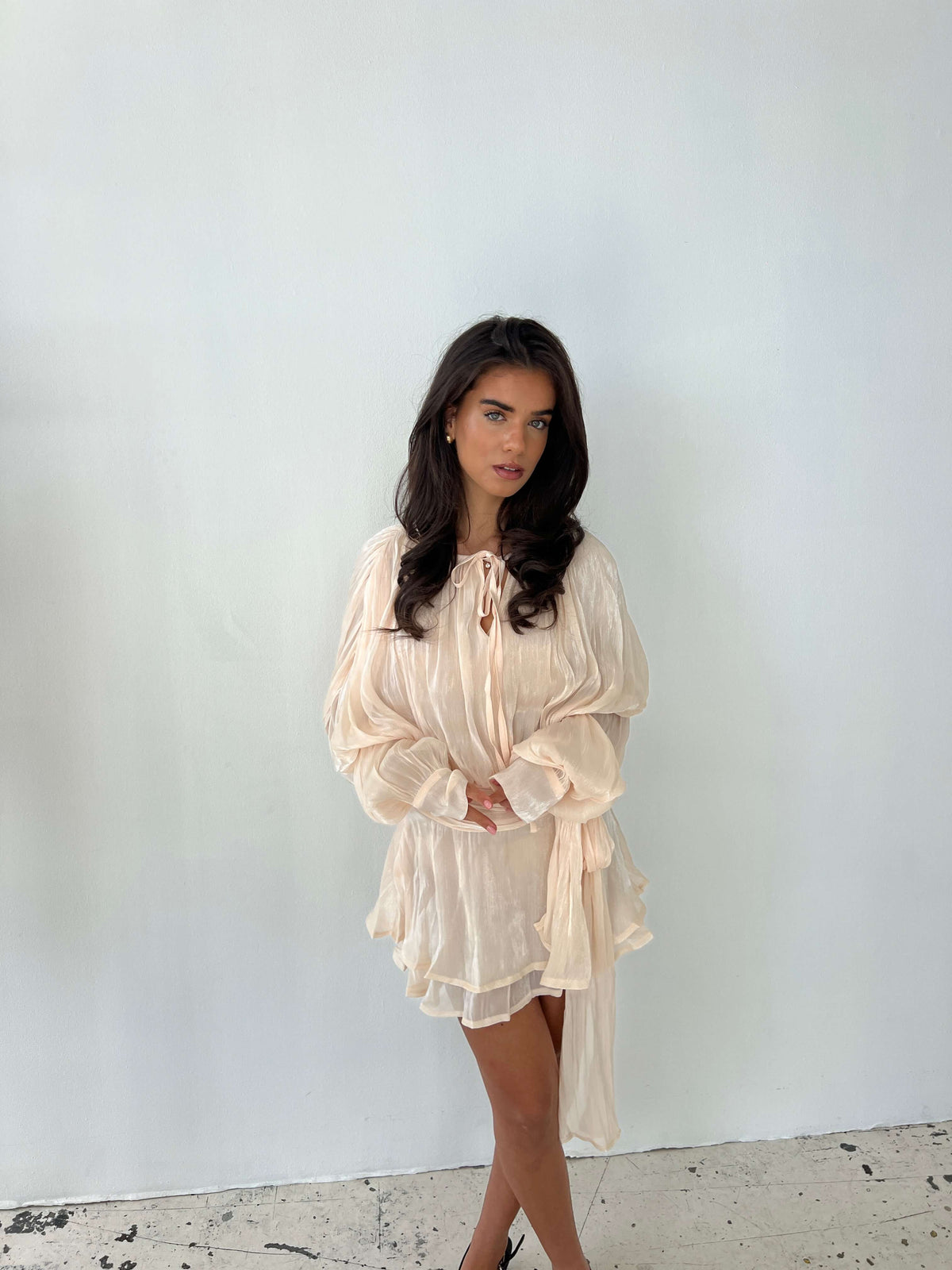 Kalia Mini Dress Beige