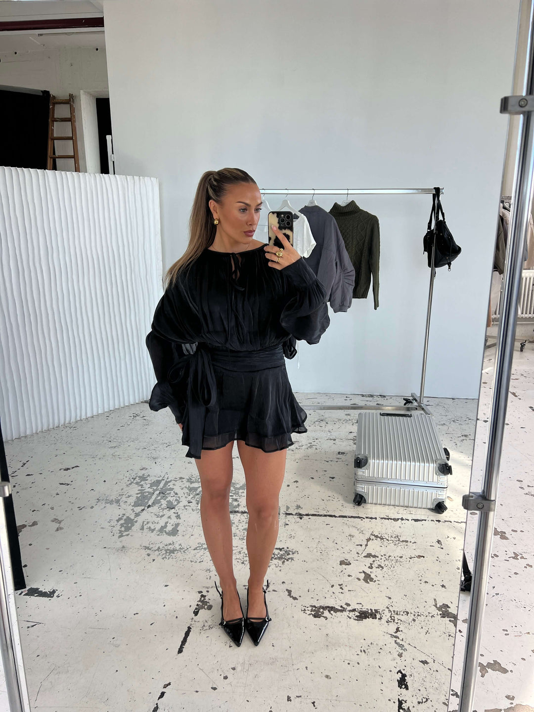 ashia mini dress black Isela Mini Dress in Black