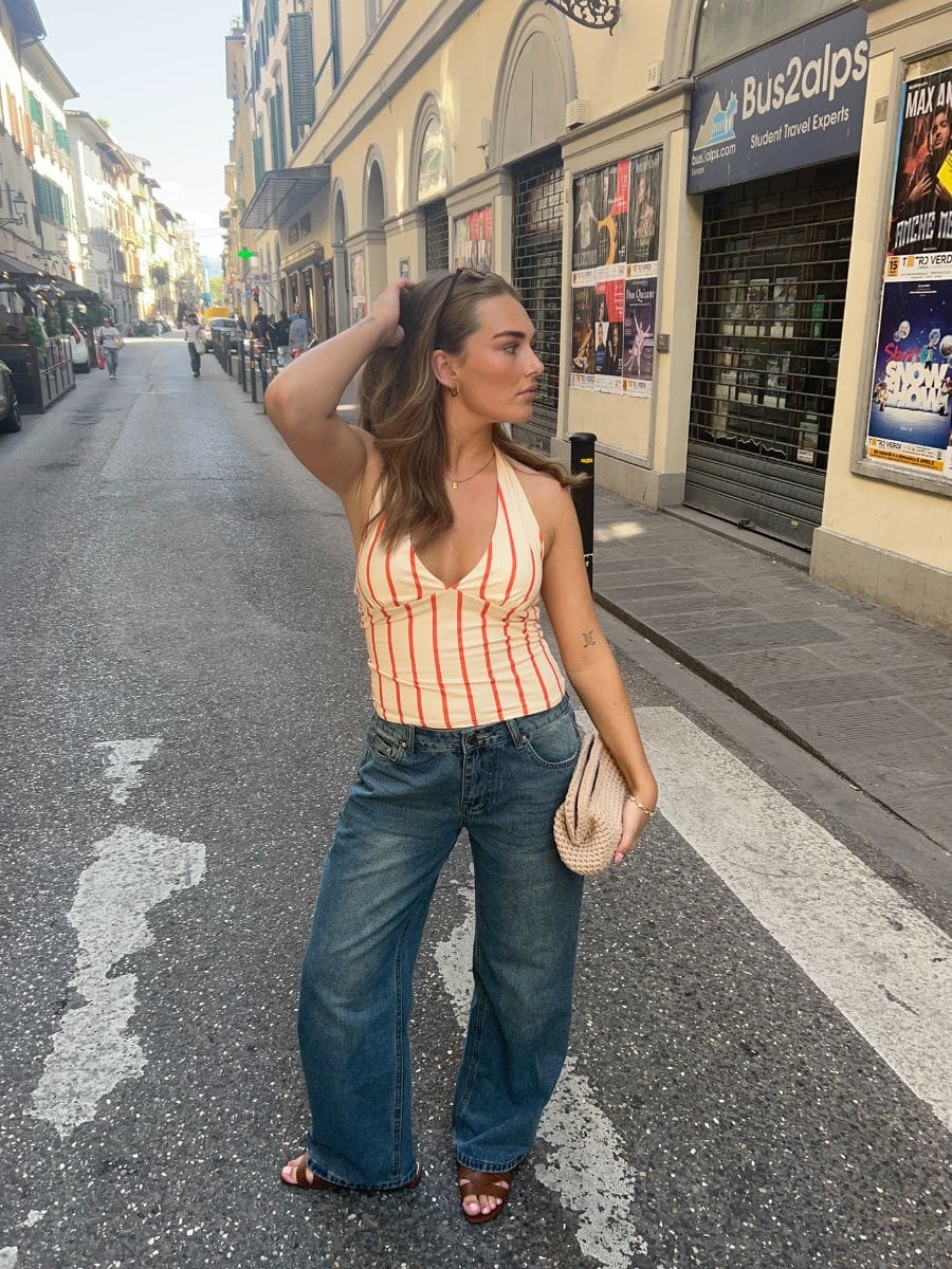 Maddy Low-Rise Jeans Blue