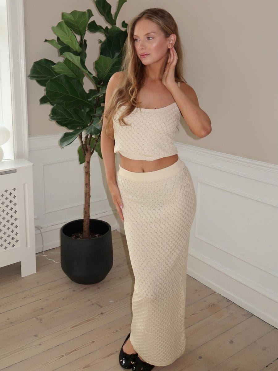 Maddy Knit Top Cream