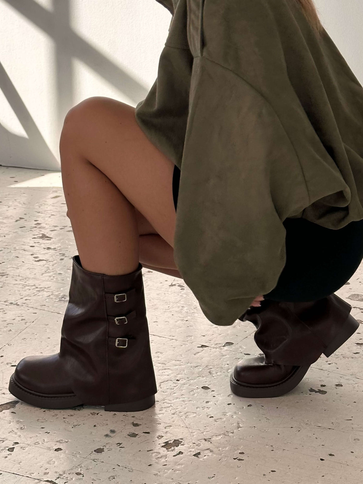 Vilde Mini Boots Brown