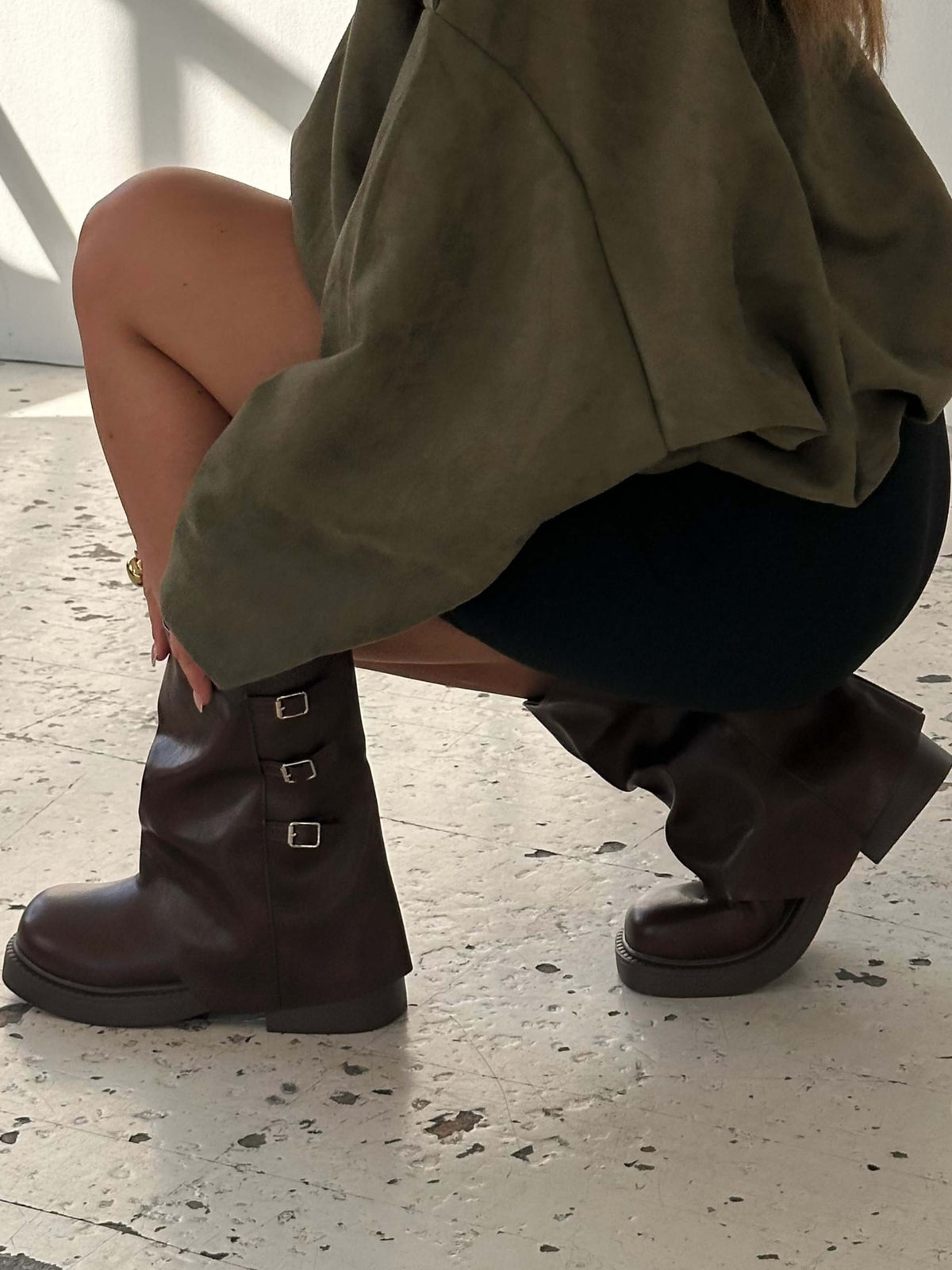 Vilde Mini Boots Brown