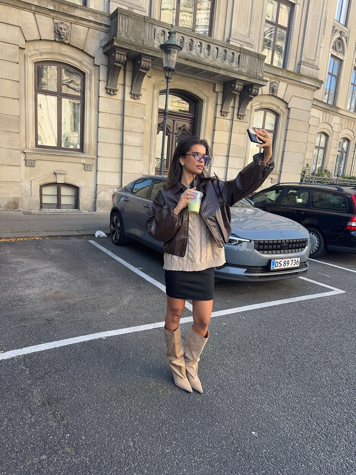 Viva Suede Boots Beige