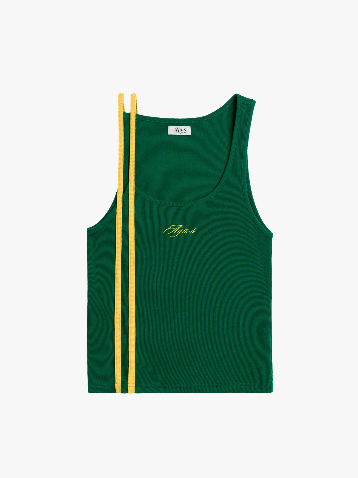 Leora Rib Top Green