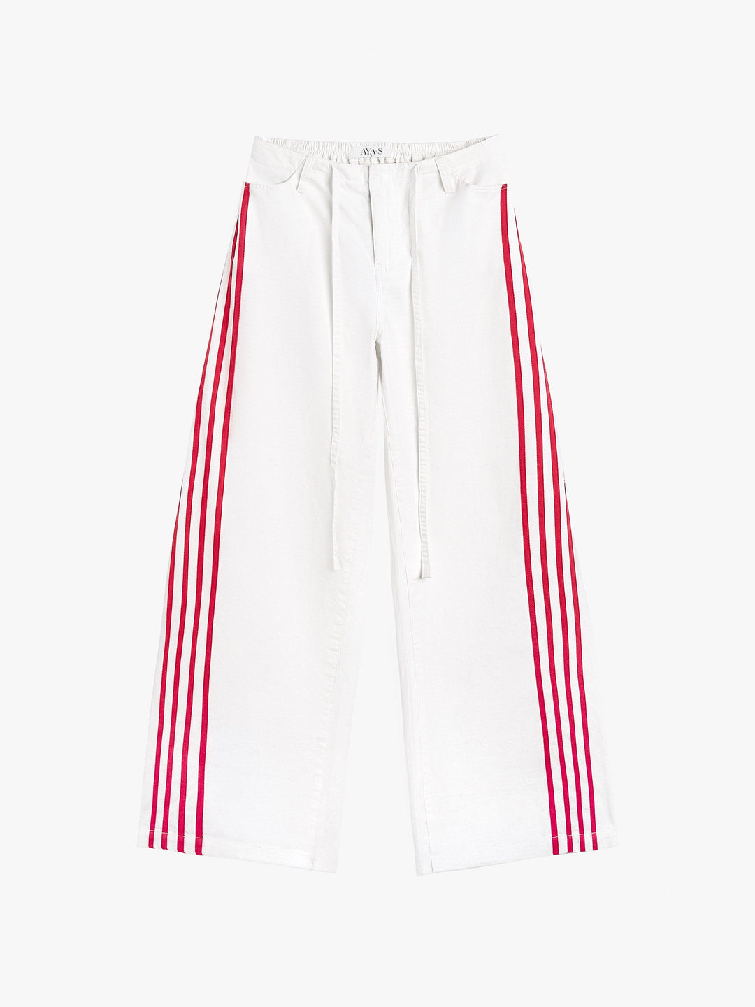 Jua Striped Pants Red