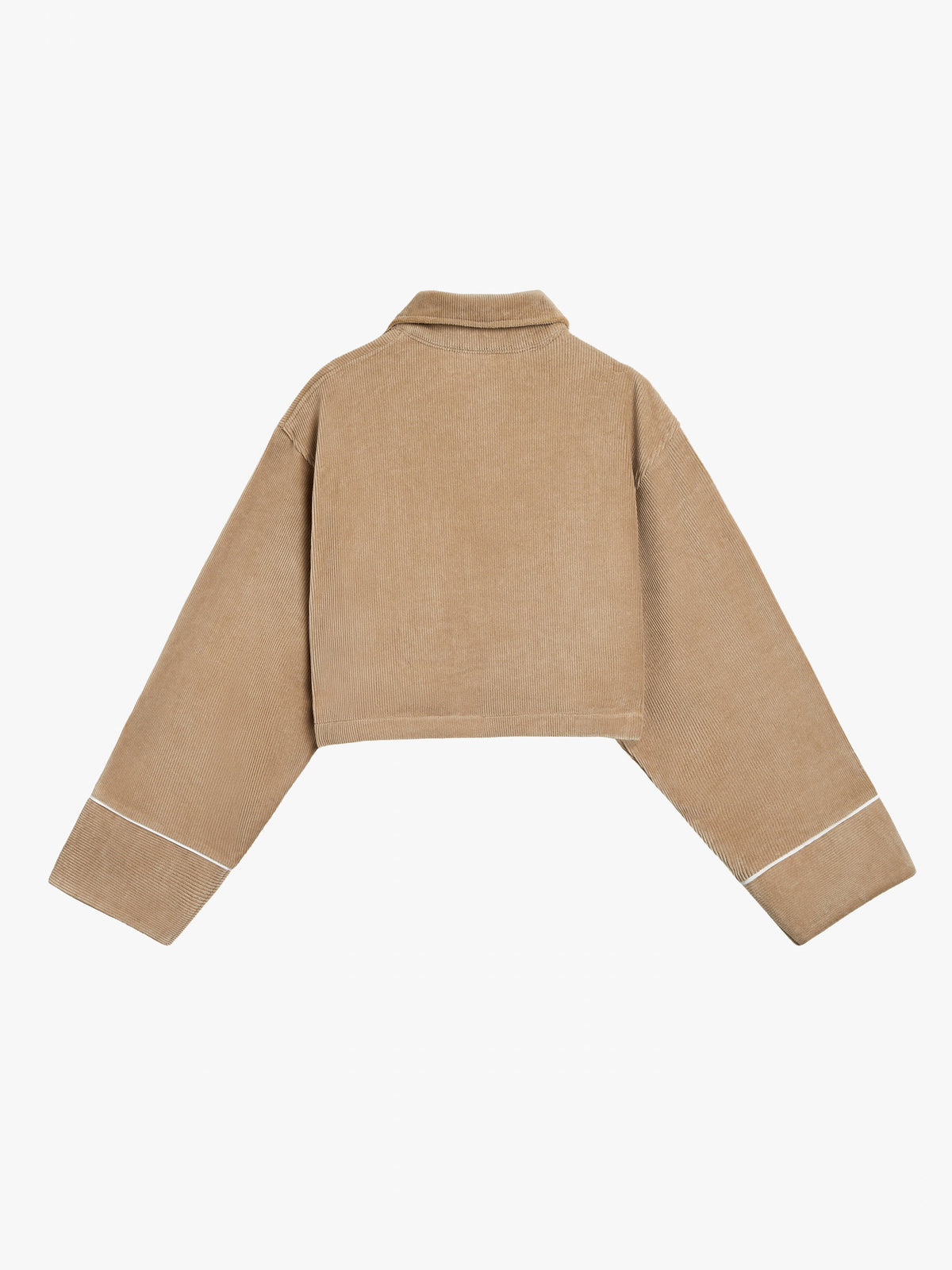 Elora Velvet Jacket Beige