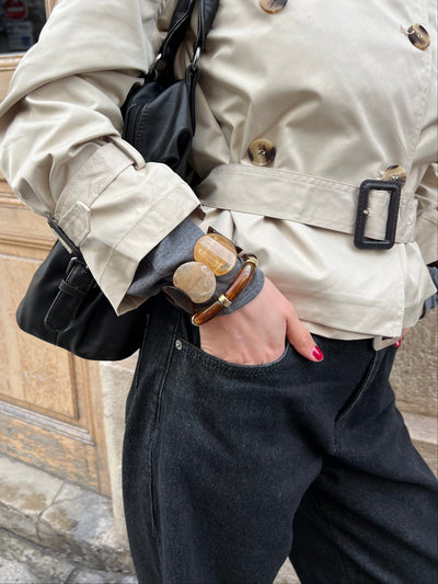 Brown/gold
