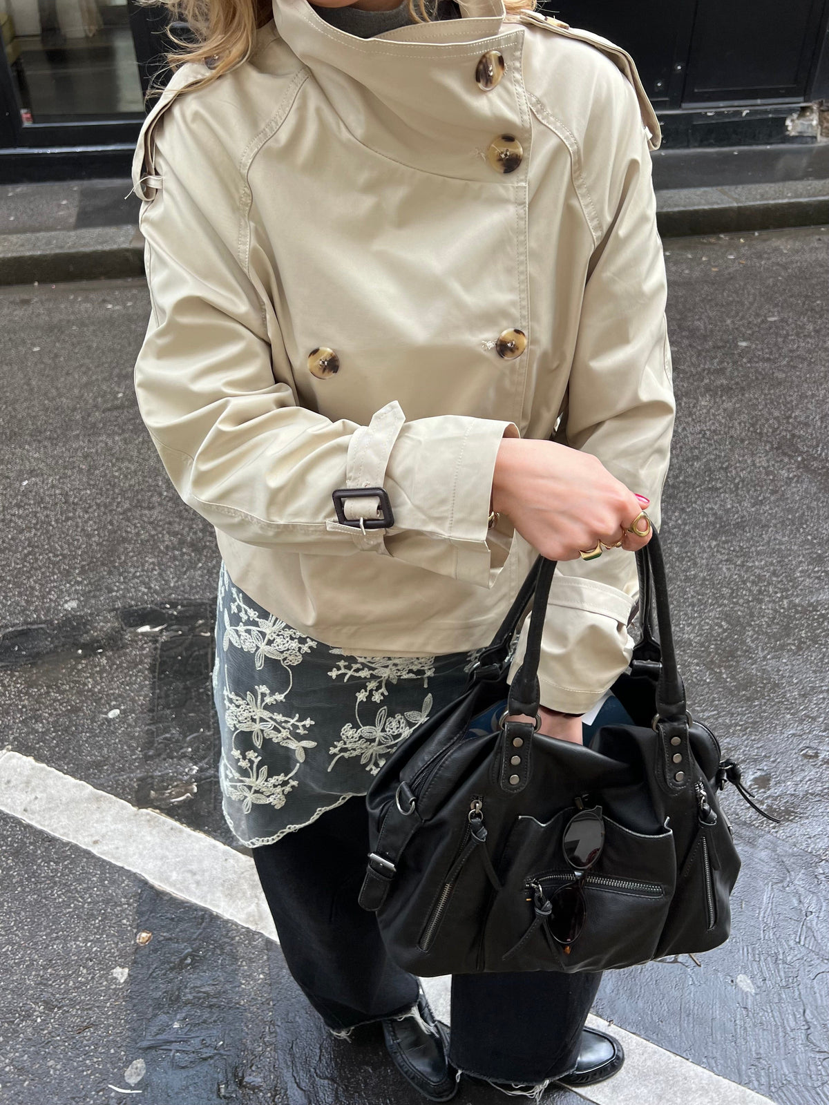Kiva Shoulder Bag Black